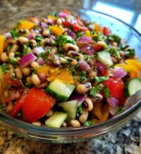 portuguese black eyed pea salad
