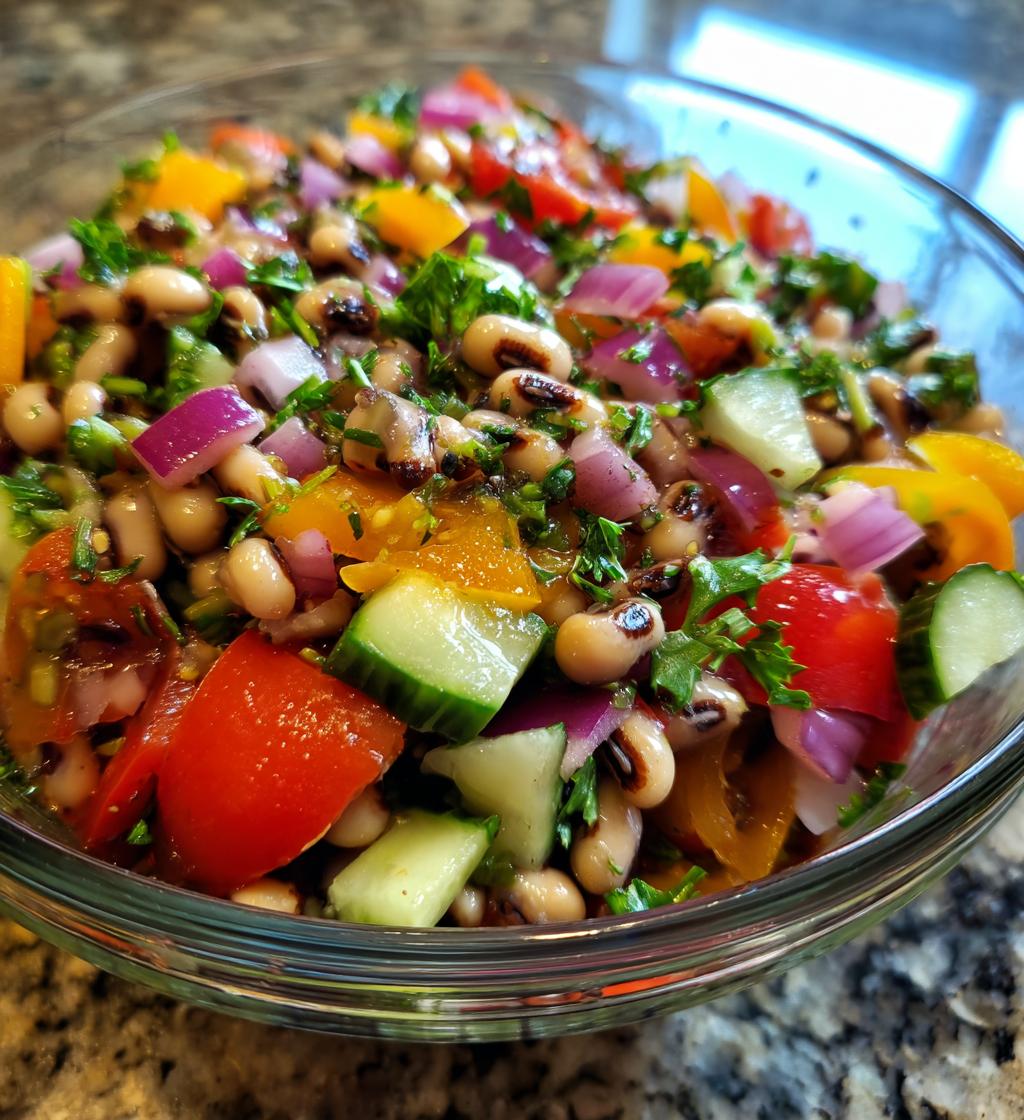 portuguese black eyed pea salad