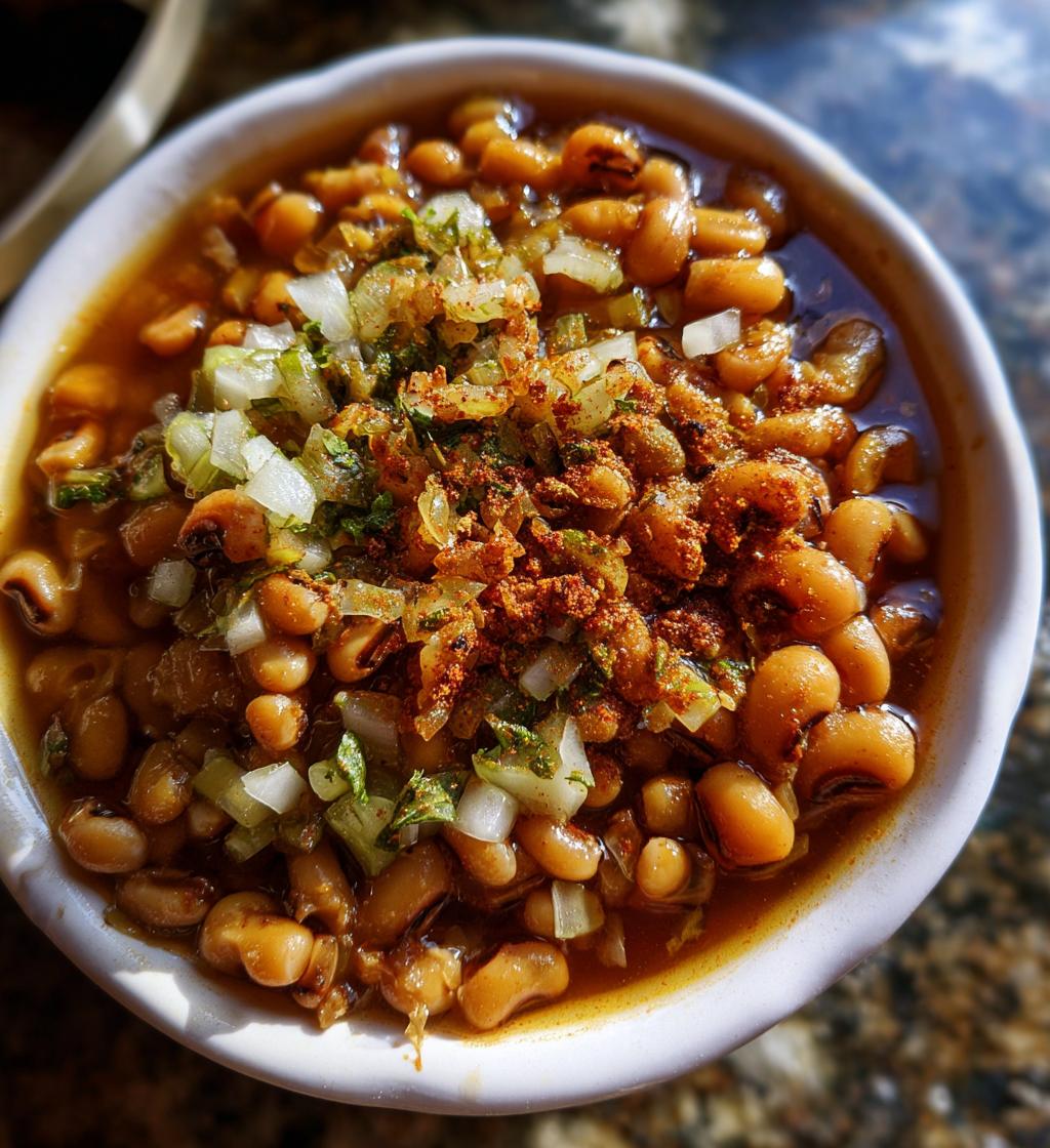 pressure cooker black eyed peas
