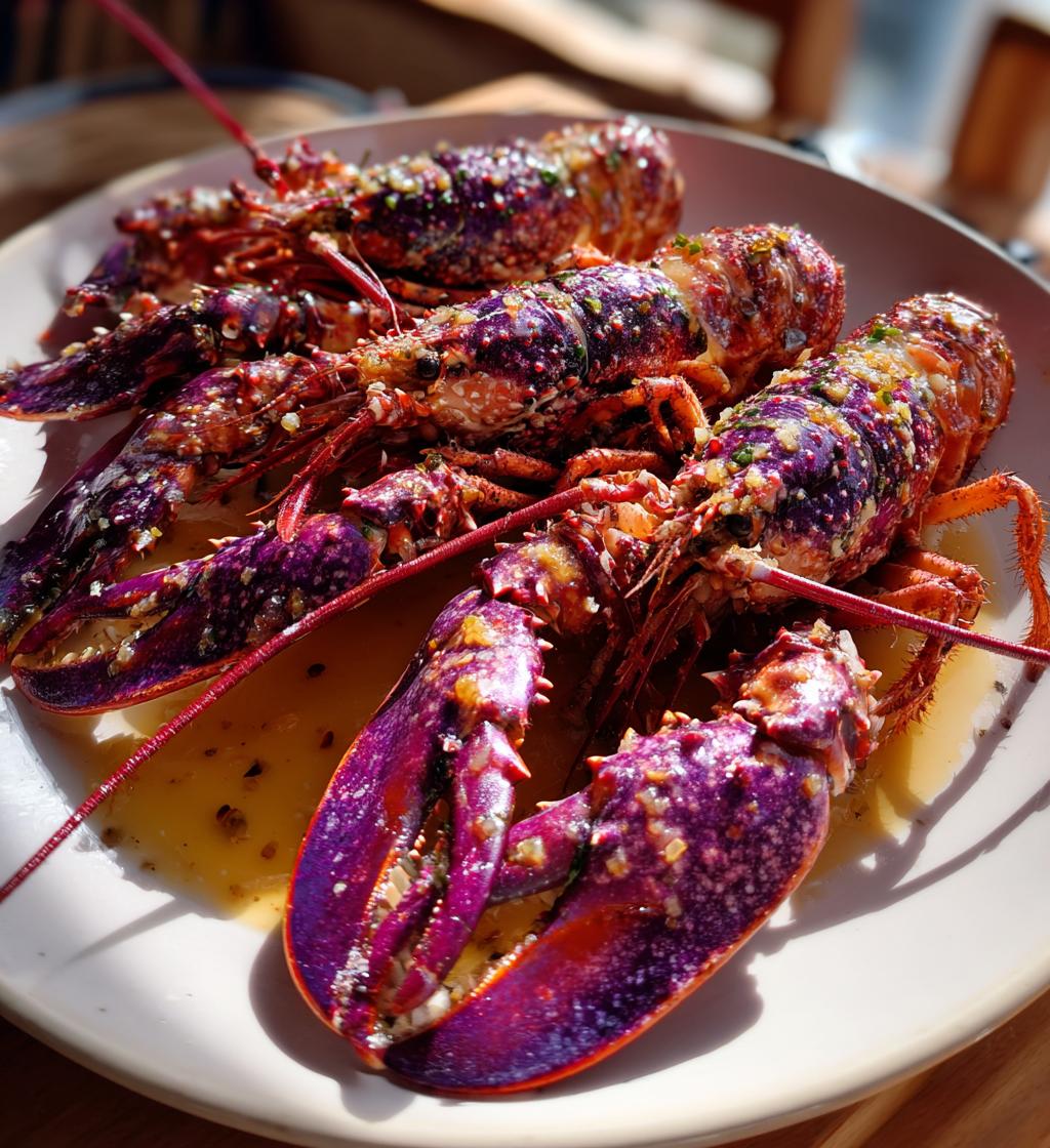 purple lobster