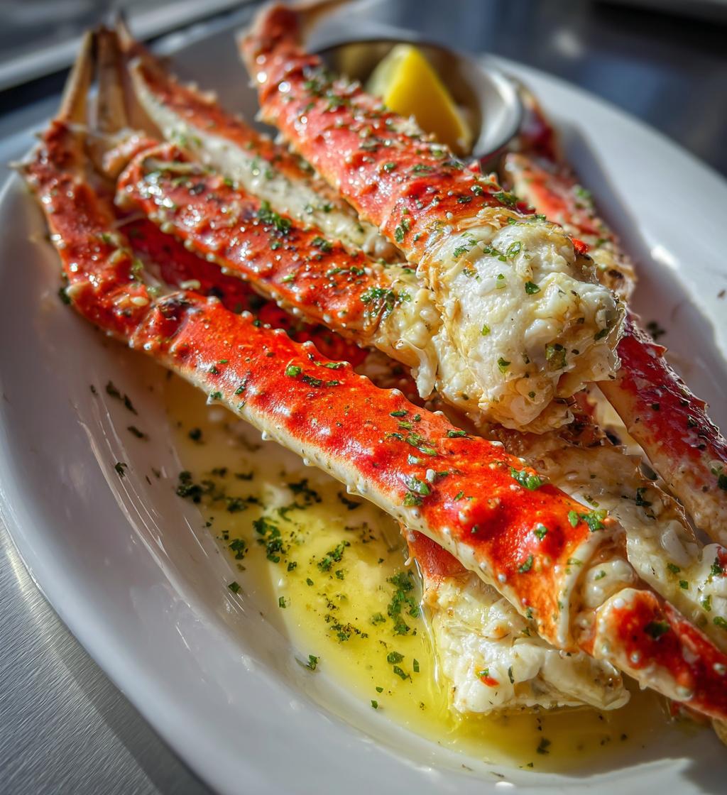 raw crab legs