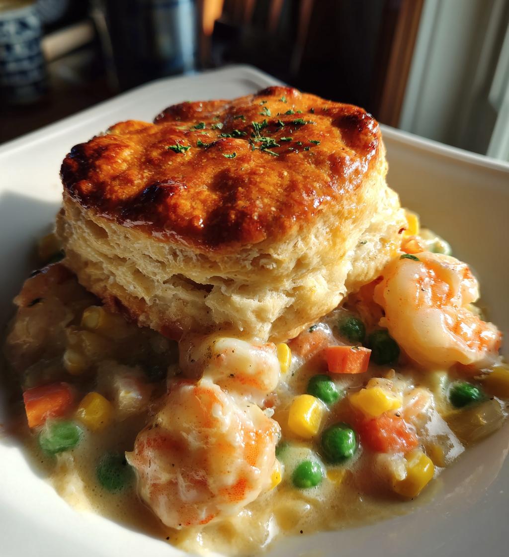 red lobster biscuit pot pie