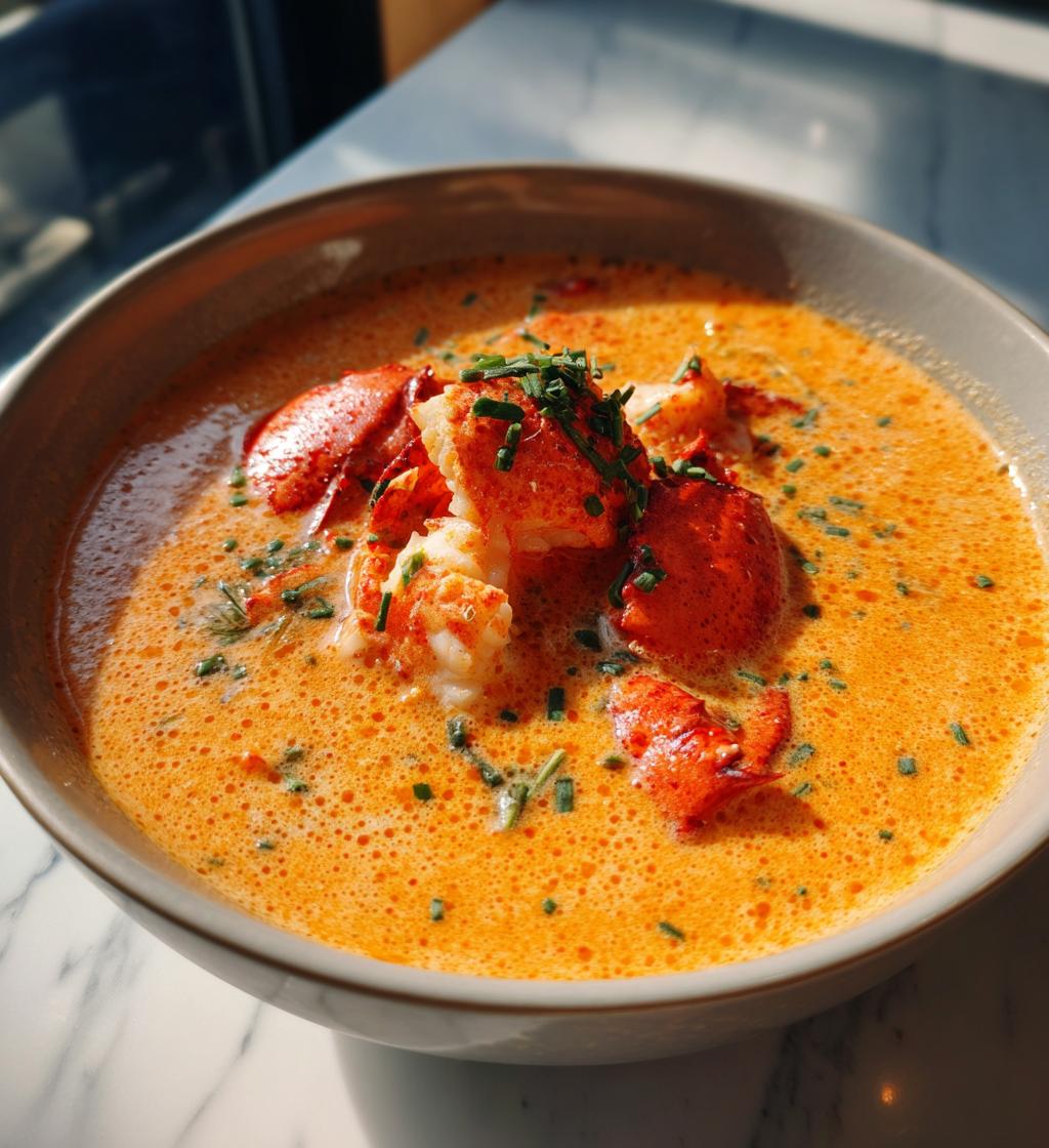 red lobster bisque
