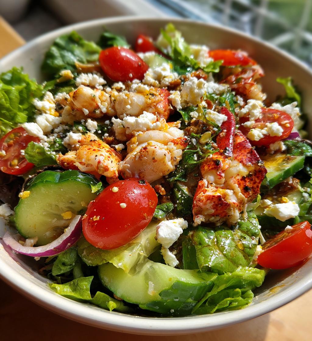 red lobster salad
