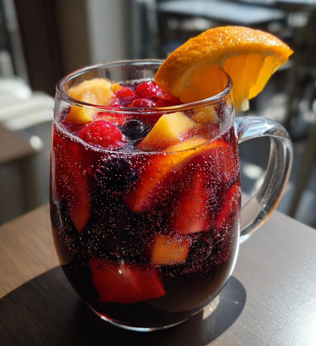 red lobster snowglobe sangria