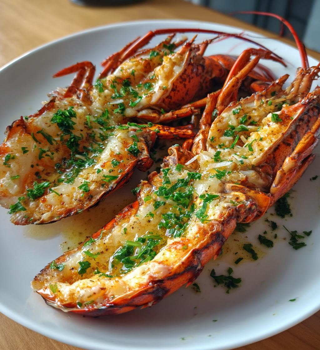 roasted lobster