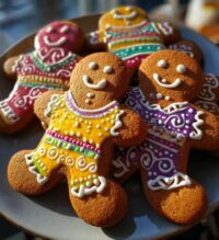 royal icing gingerbread men