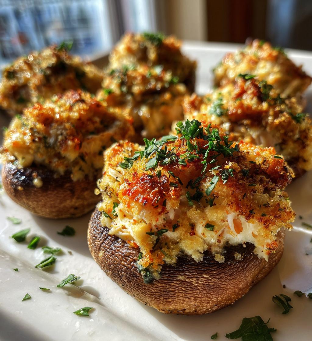 seafood stuffed mushrooms red lobster