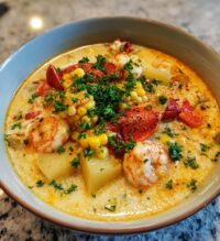 shrimp and lobster chowder longhorn
