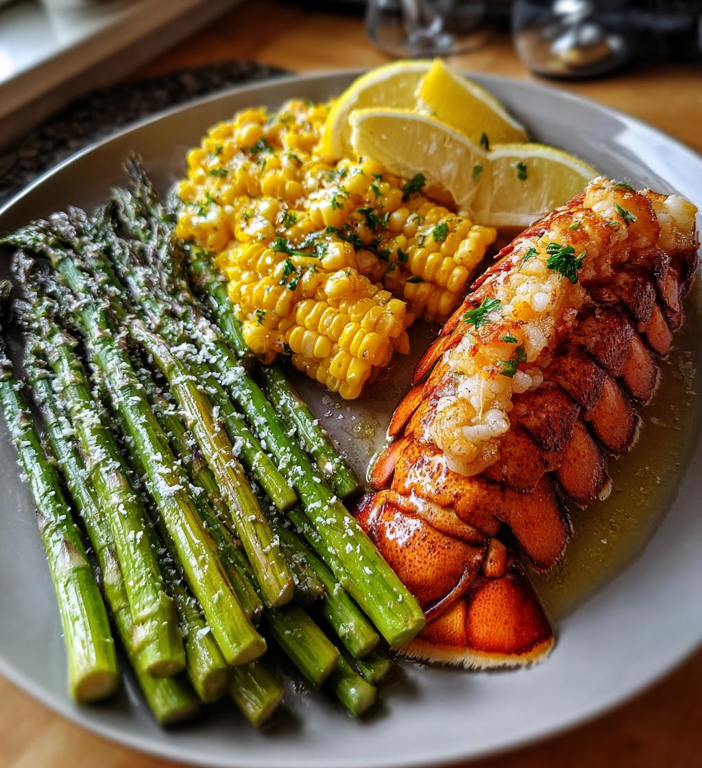 sides for lobster tail