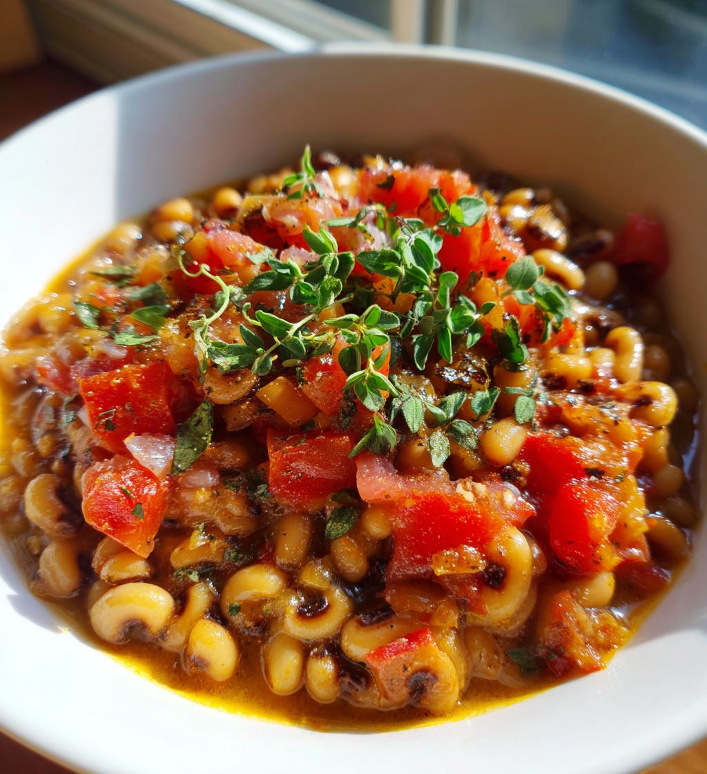 slow cooker black eyed peas