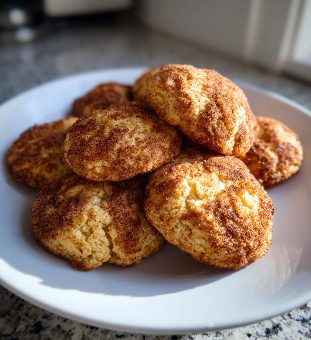 small batch snickerdoodle cookies