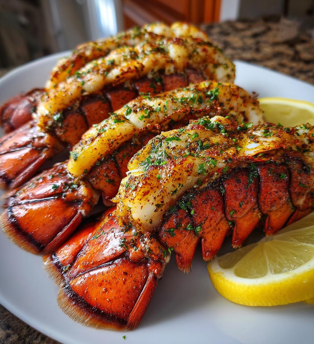 smoked lobster tail recipe