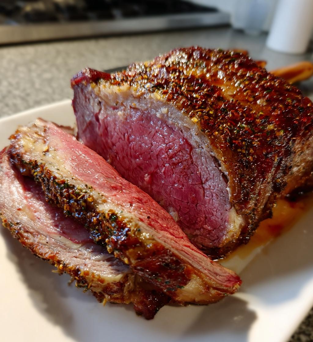 smoked ribeye roast