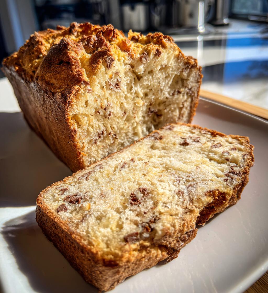snickerdoodle bread with cinnamon chips