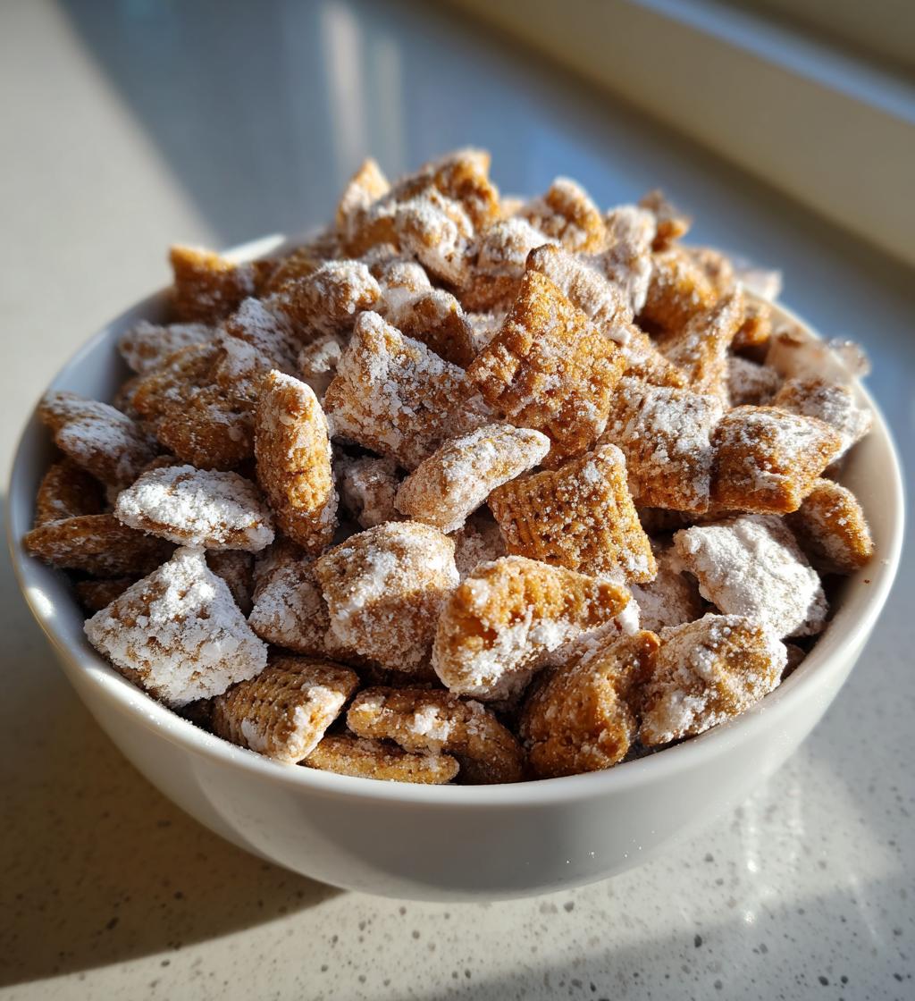 snickerdoodle puppy chow