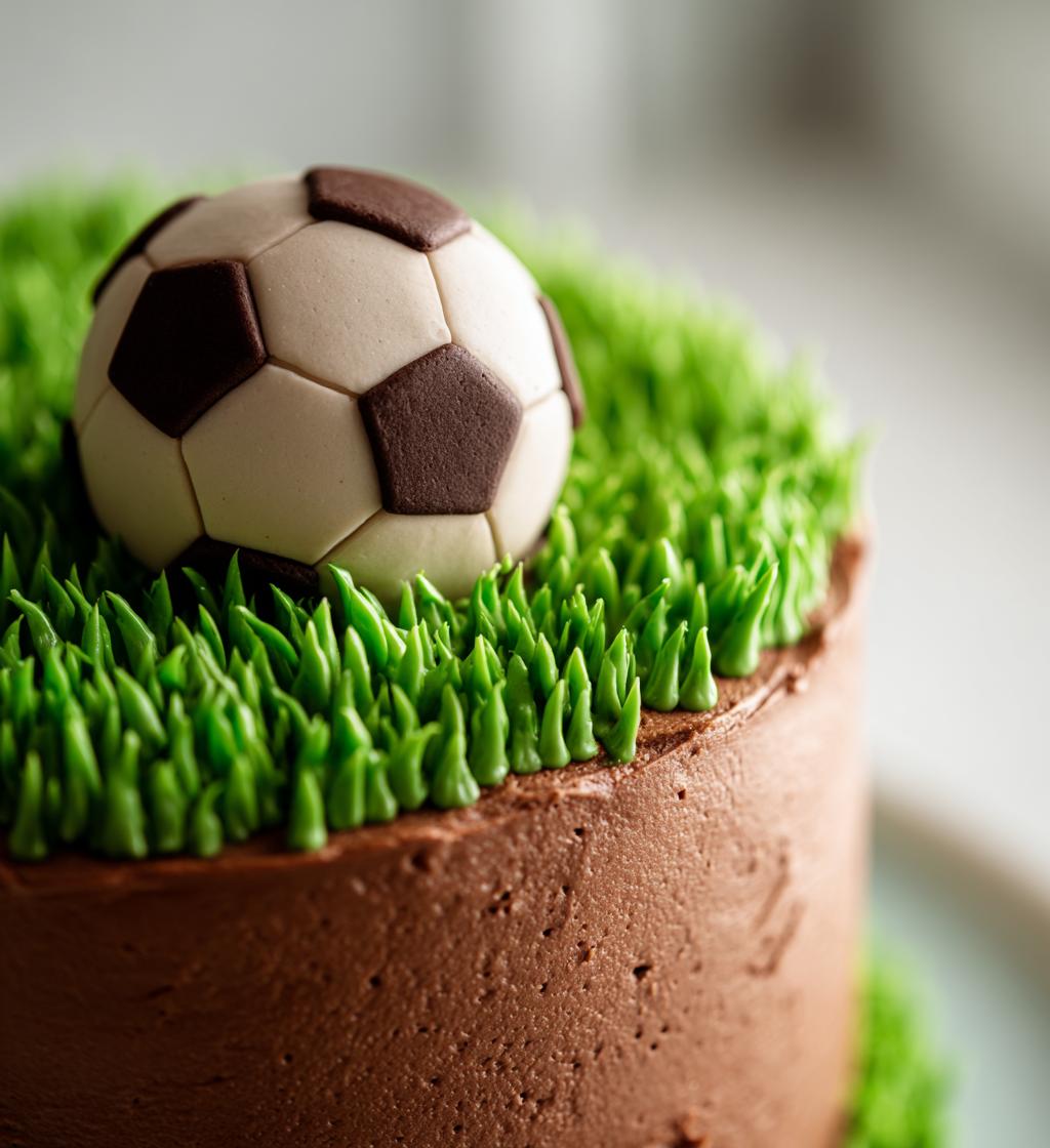 soccer football cake