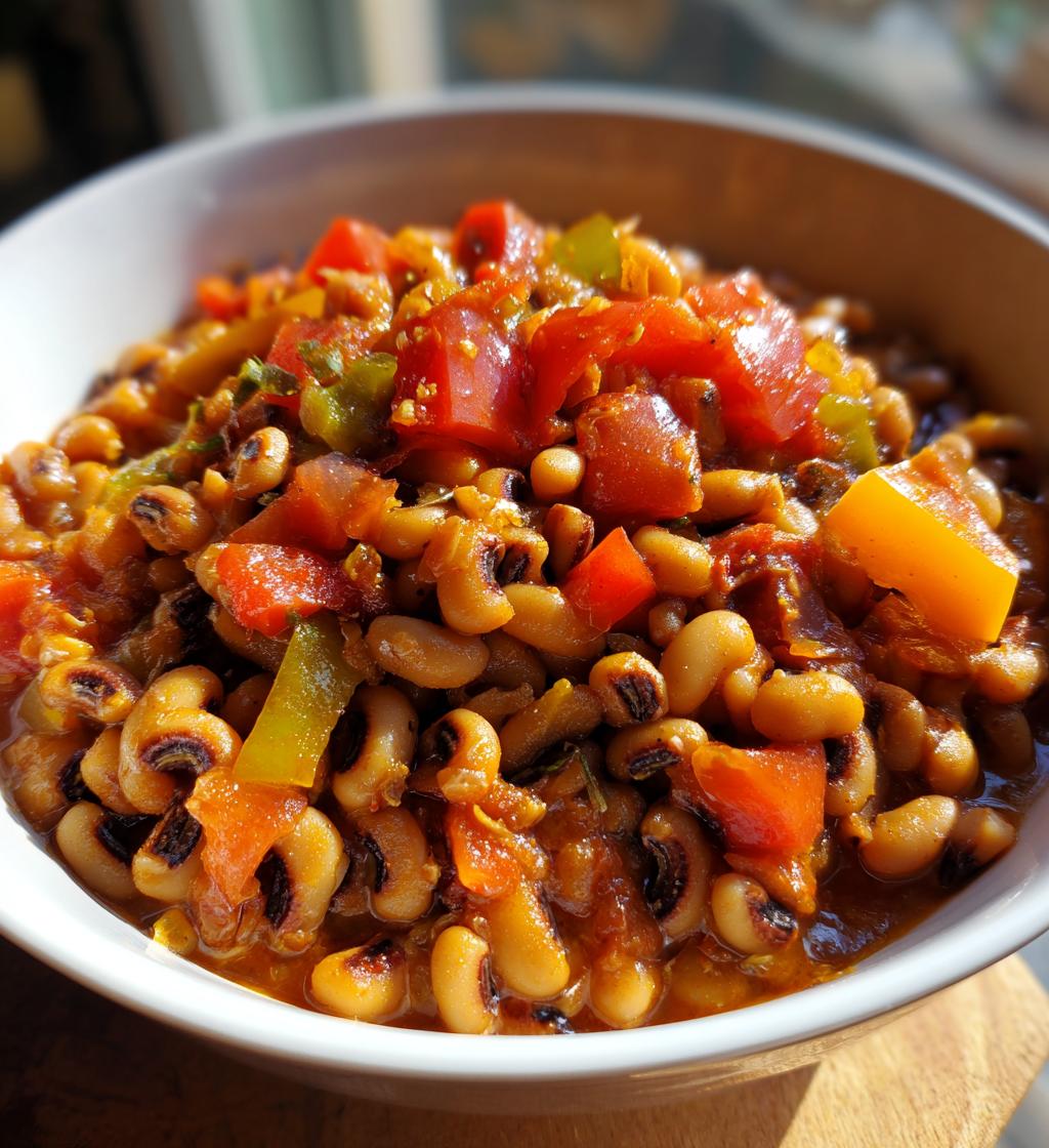spicy black eyed peas