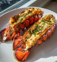 split lobster tail recipe