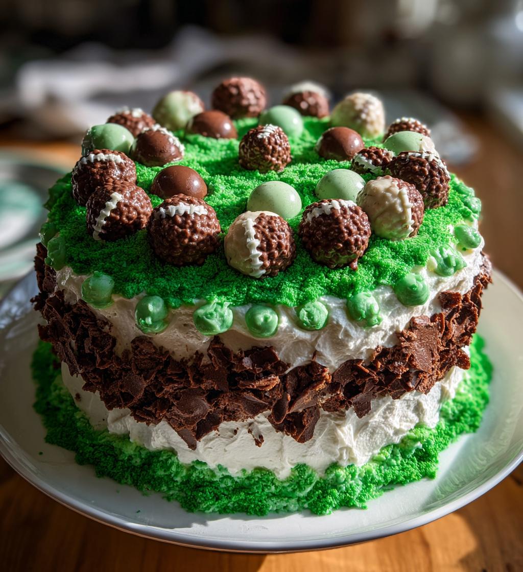 stadium cake football
