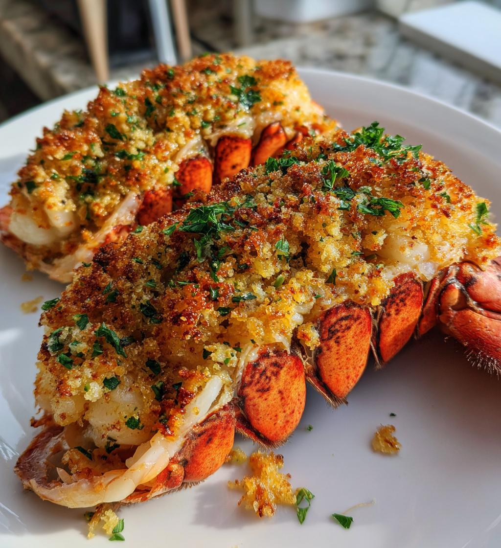 stuffed lobster tail