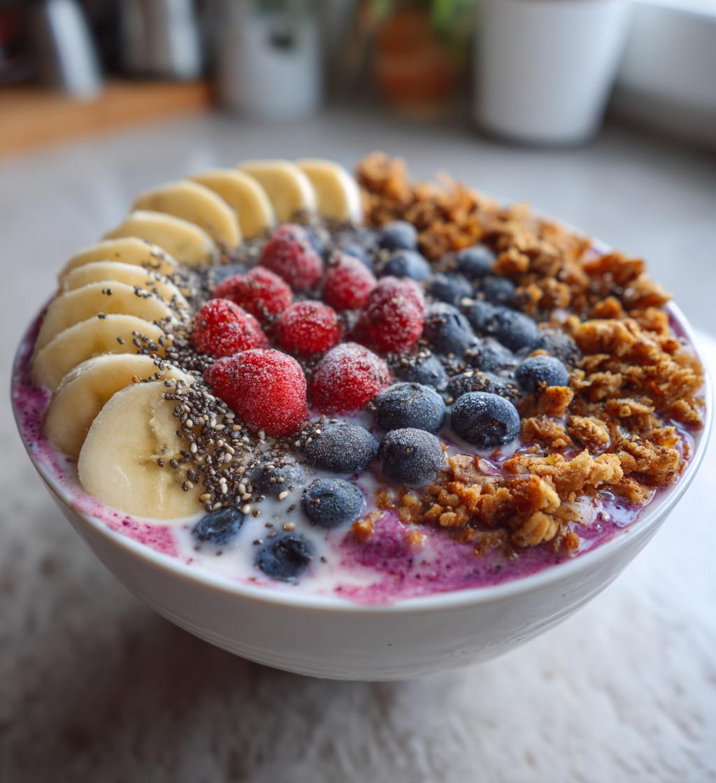 super thick smoothie bowl