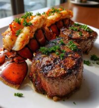 surf and turf lobster