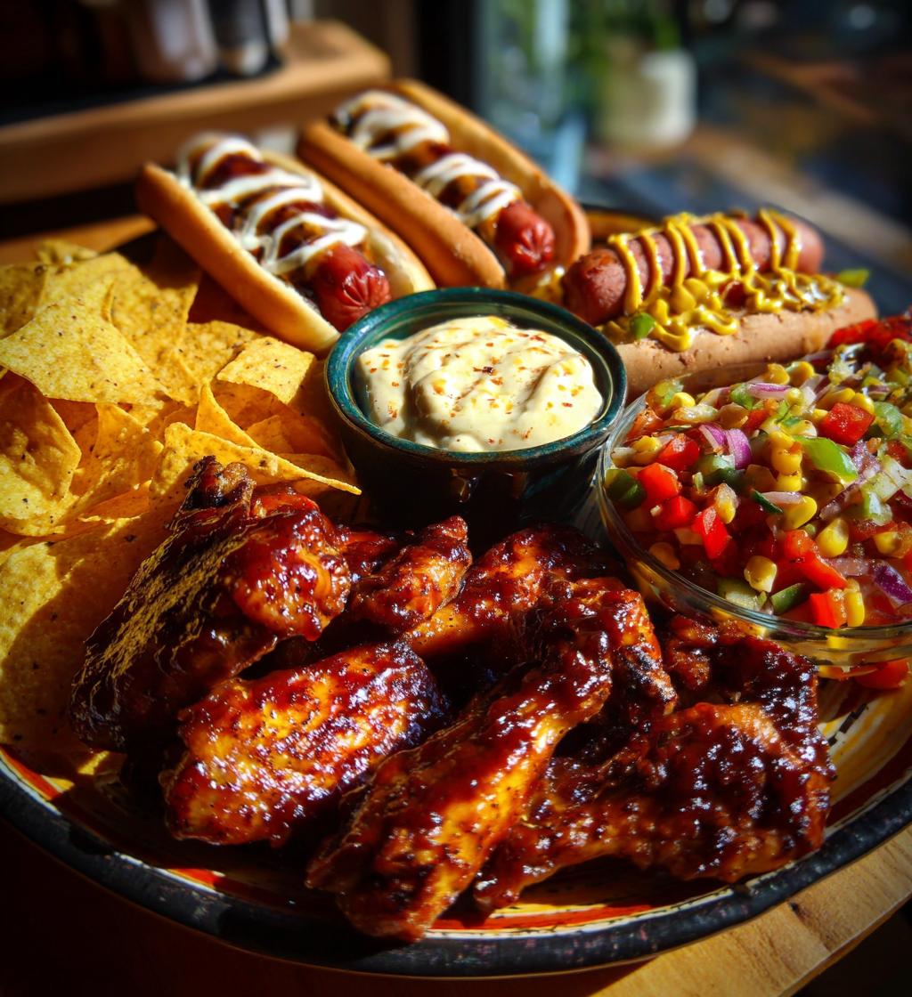 tailgate menu ideas football season