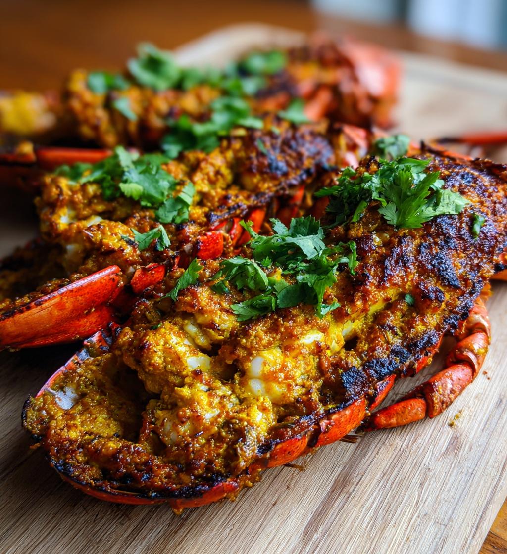 tandoori lobster