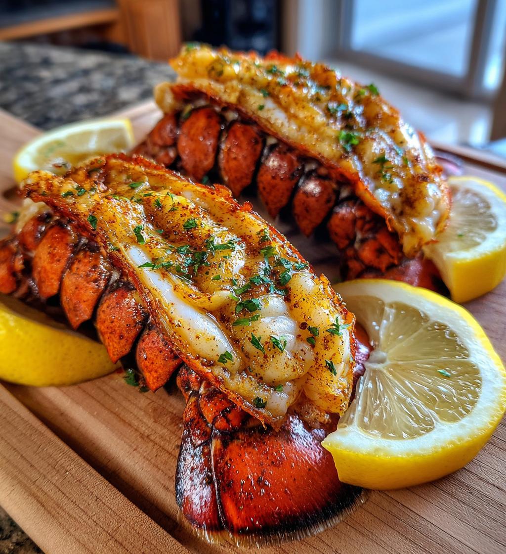traeger lobster tails