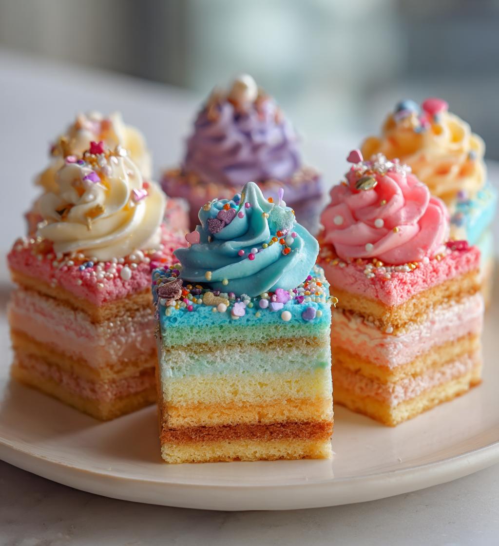 valentine bento cakes