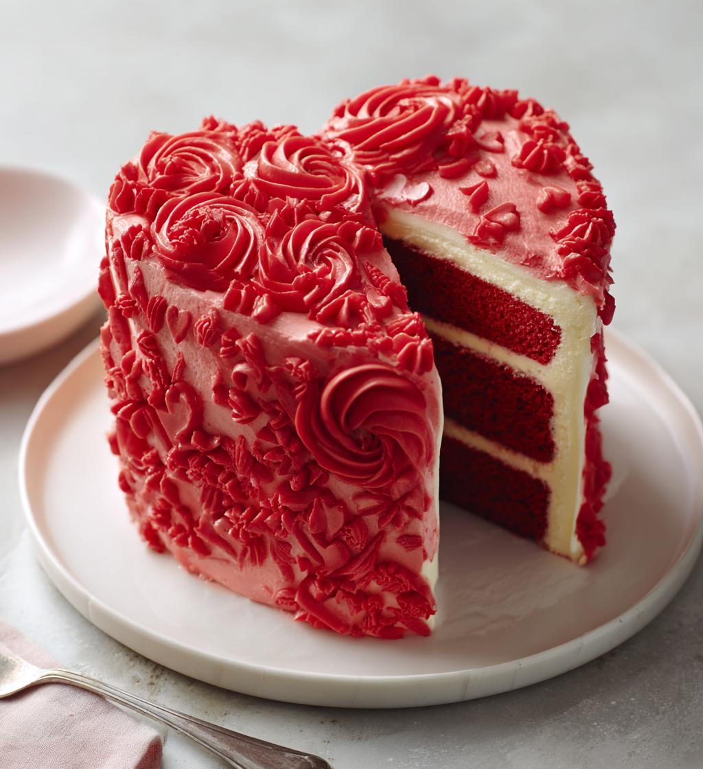 valentine cake designs