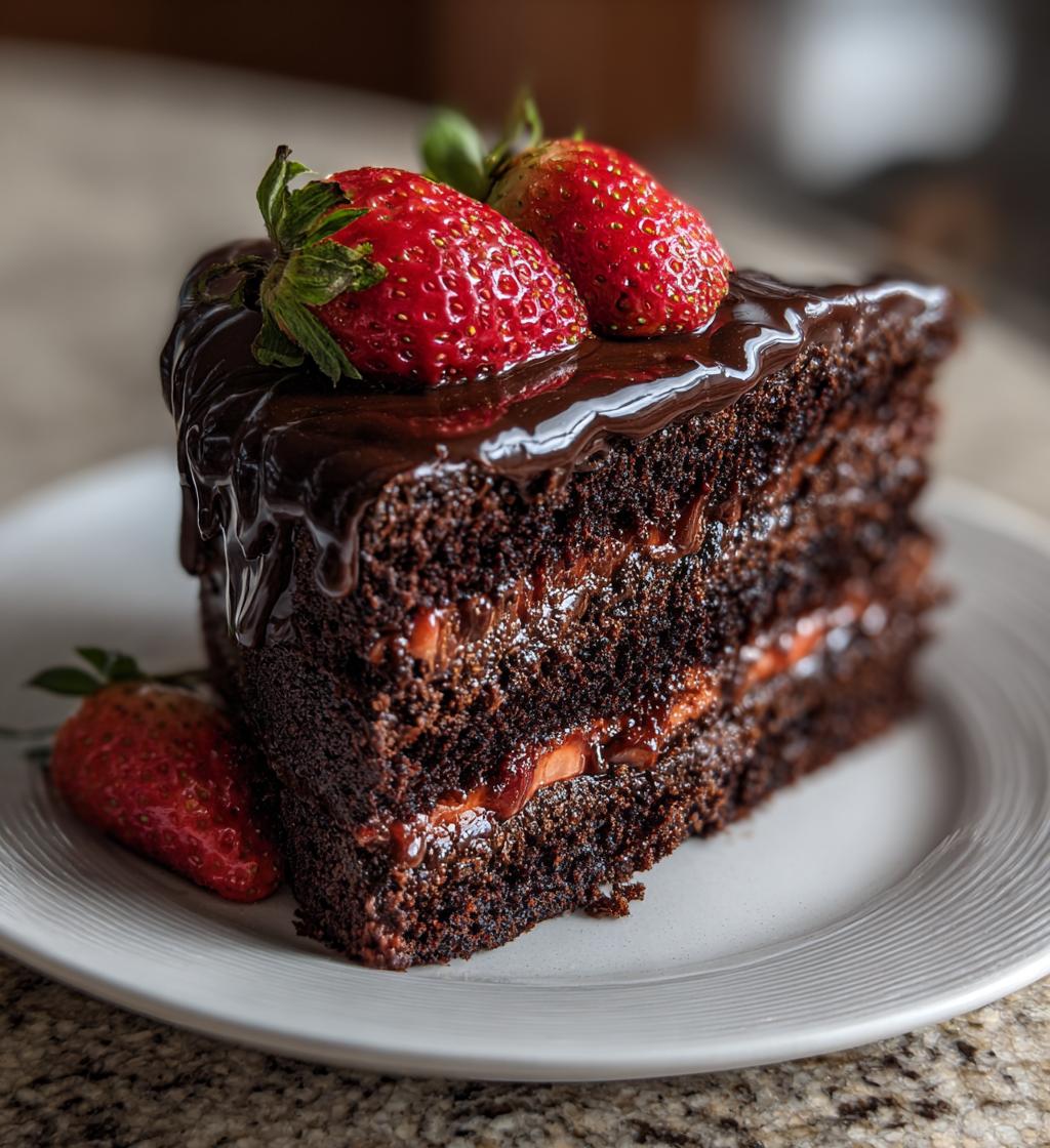 valentine chocolate cake