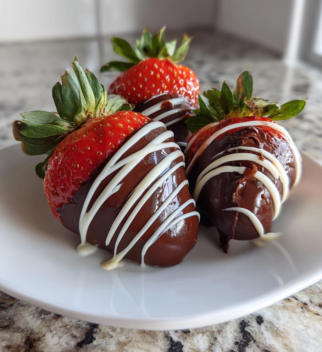 valentine chocolate covered strawberries
