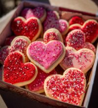 valentine cookie boxes