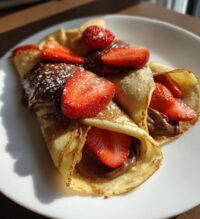 valentine crepes