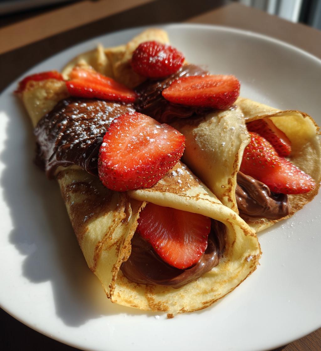 valentine crepes