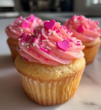 valentine cupcake