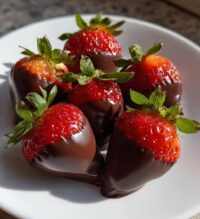valentine day strawberries