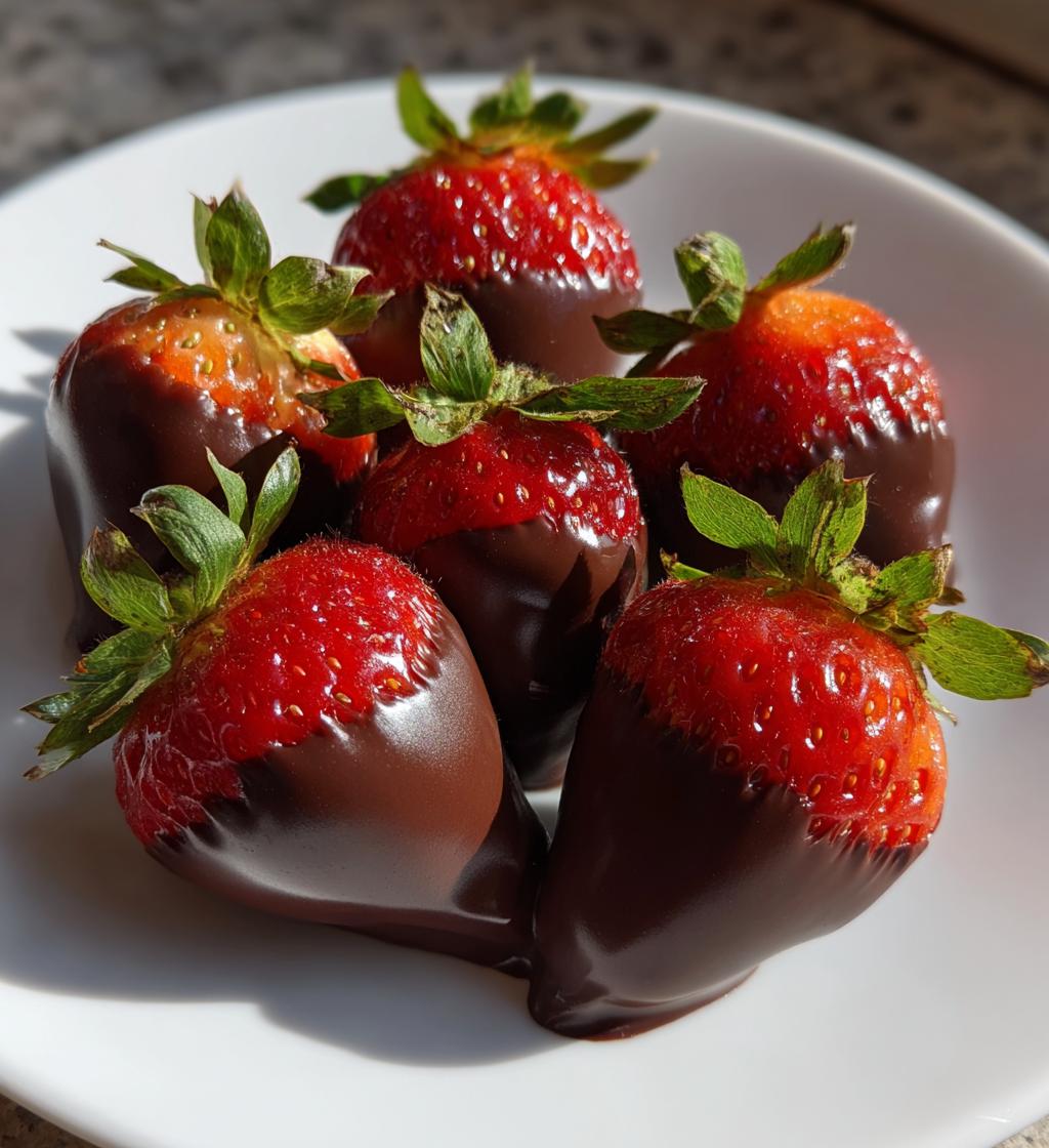 valentine day strawberries