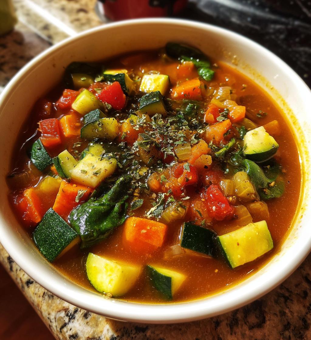 vegetable soup daniel fast