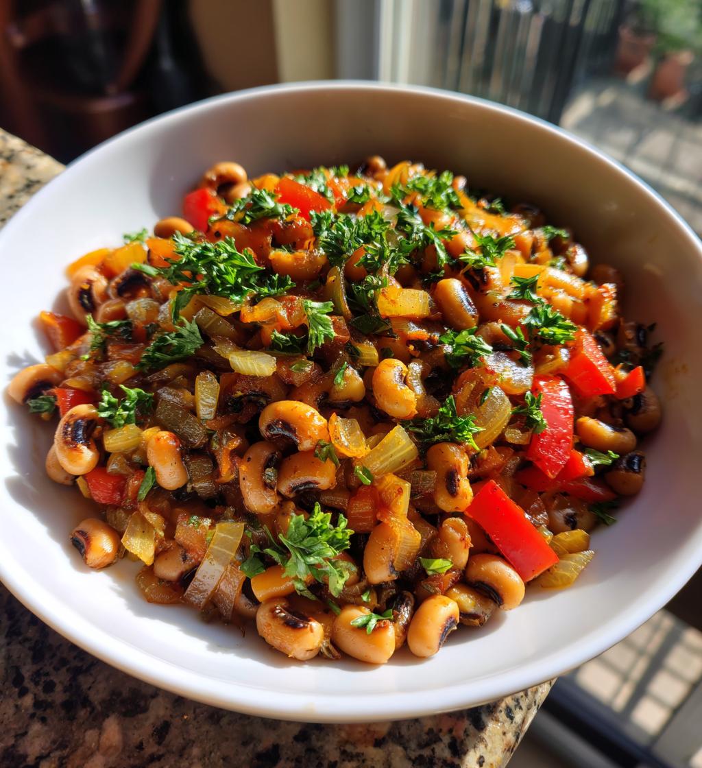 vegetarian black eyed peas