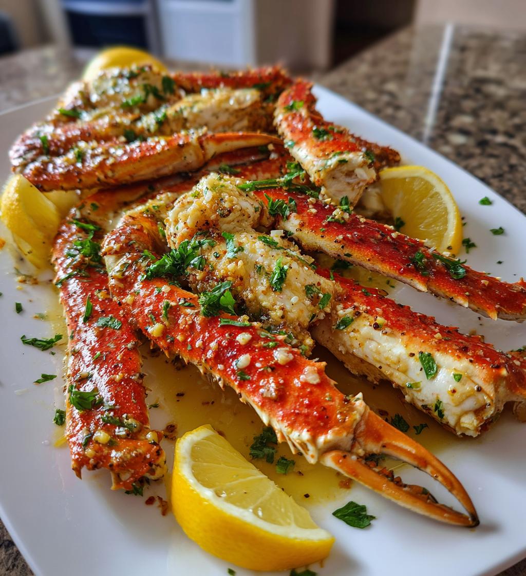 what goes well with crab legs