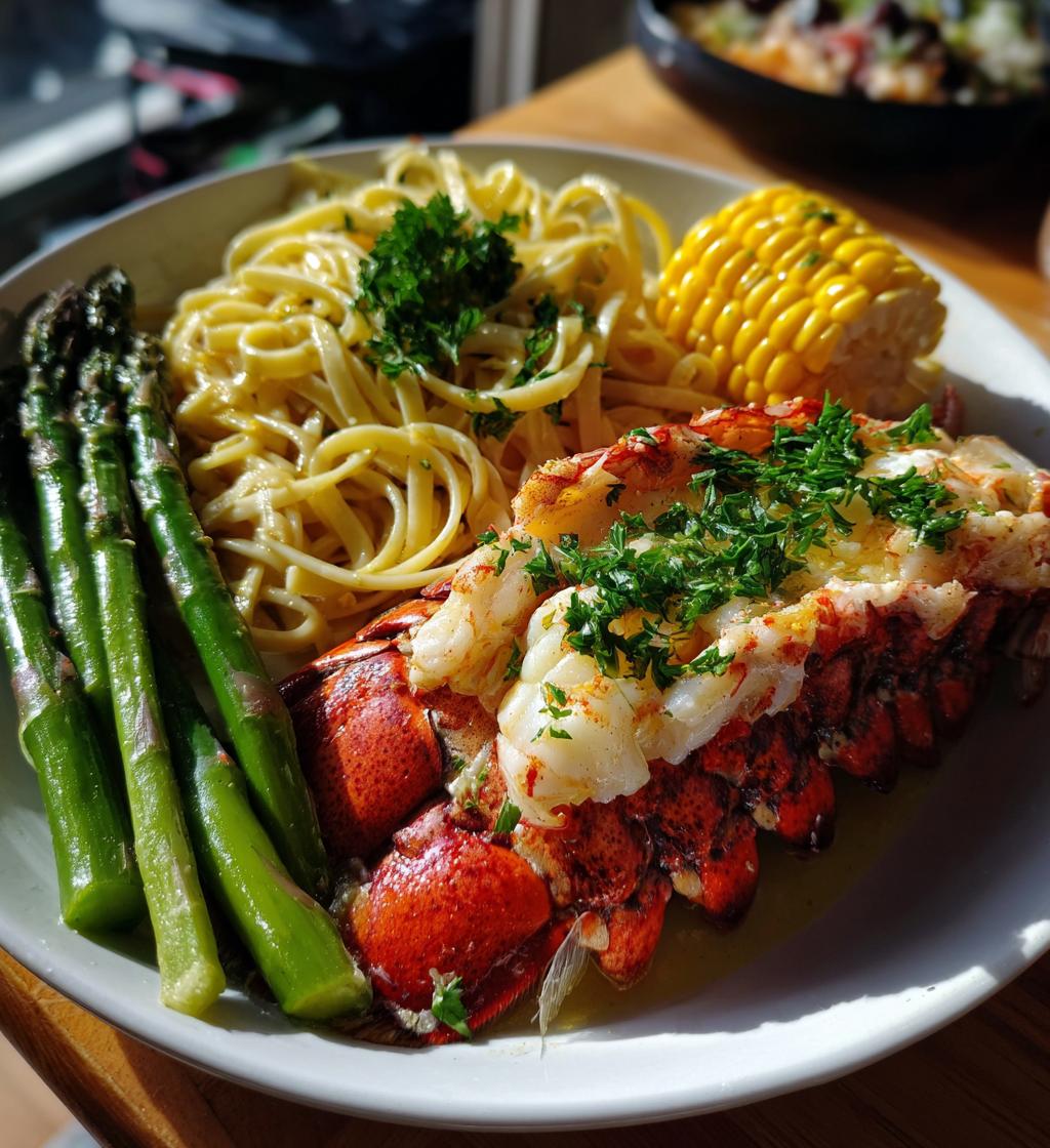 what goes with lobster