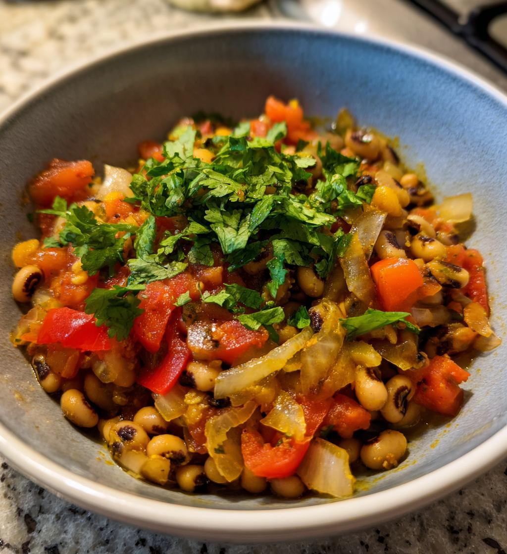 what to do with left over black eyed peas