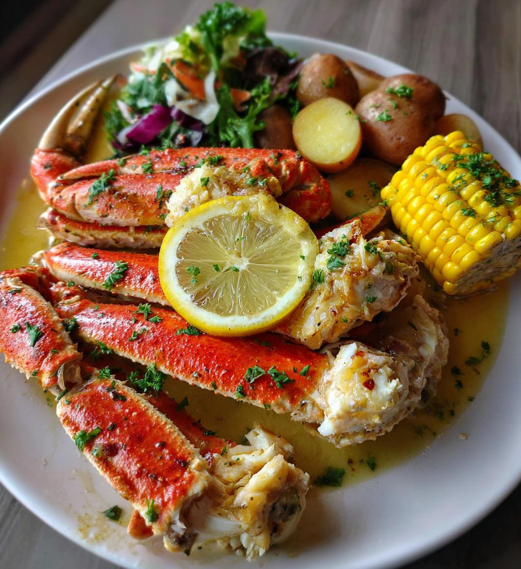 what to serve with crab legs dinners