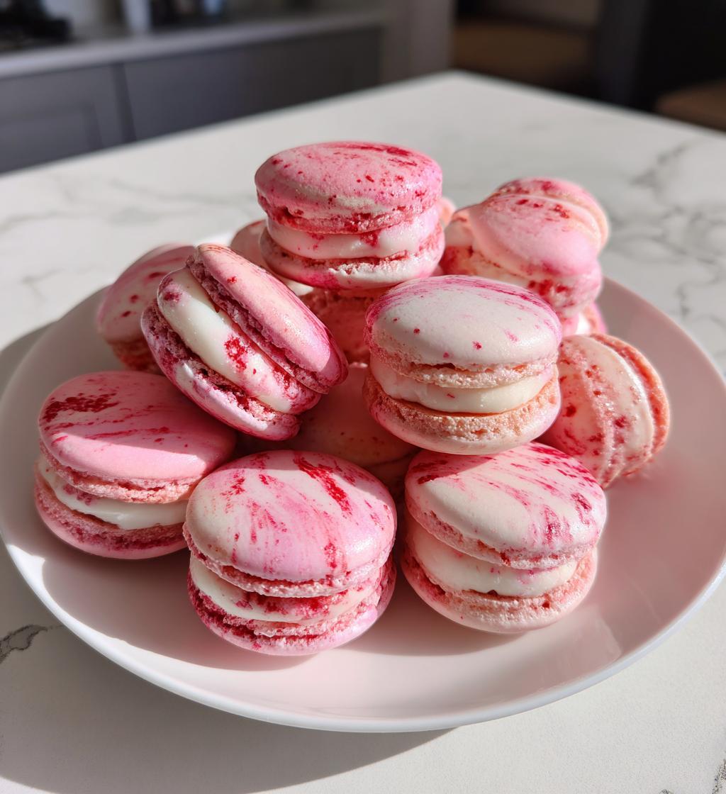 24 pack valentines inspired macarons