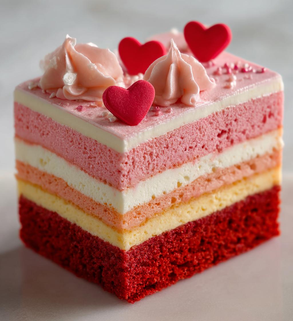 bento cake valentines