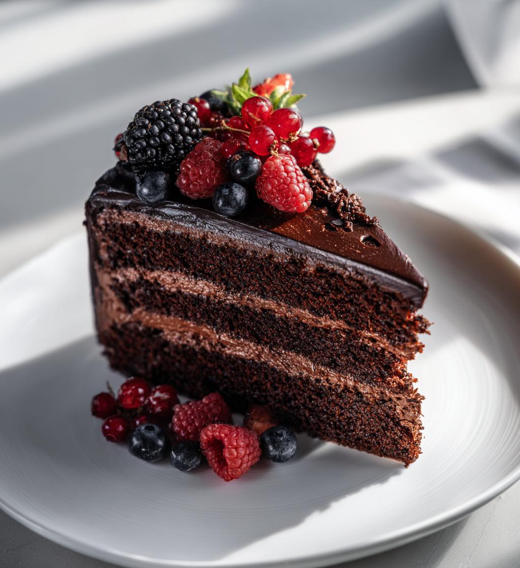 black valentines cake