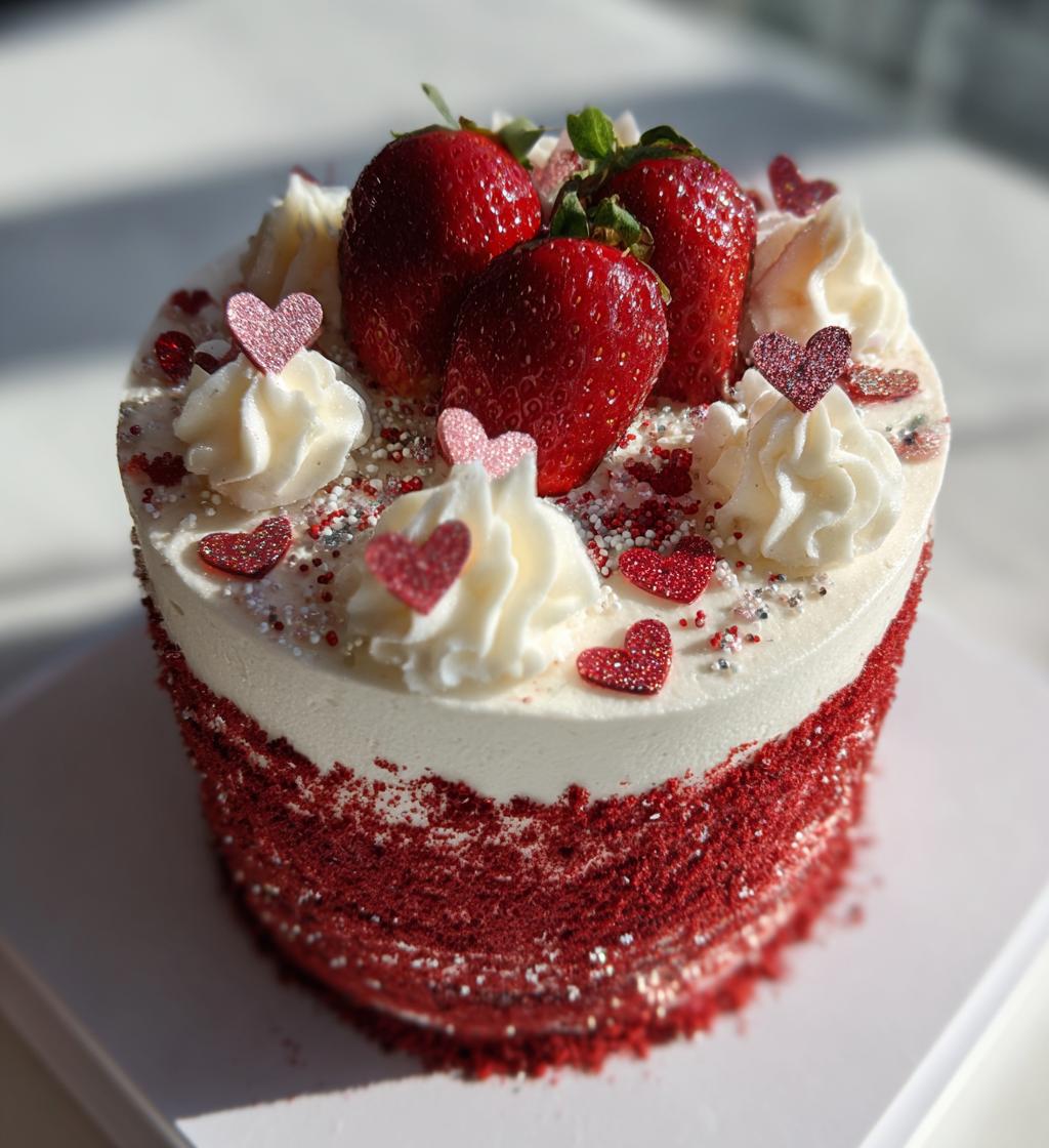 cake decorating valentines day